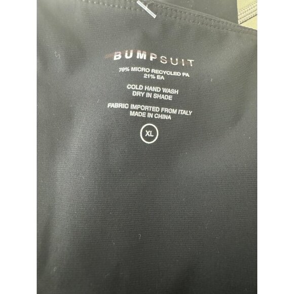 Bumpsuit The Crawford Swimsuit One Piece Black Size XL NEW Long Sleeve Zipper - Picture 7 of 7